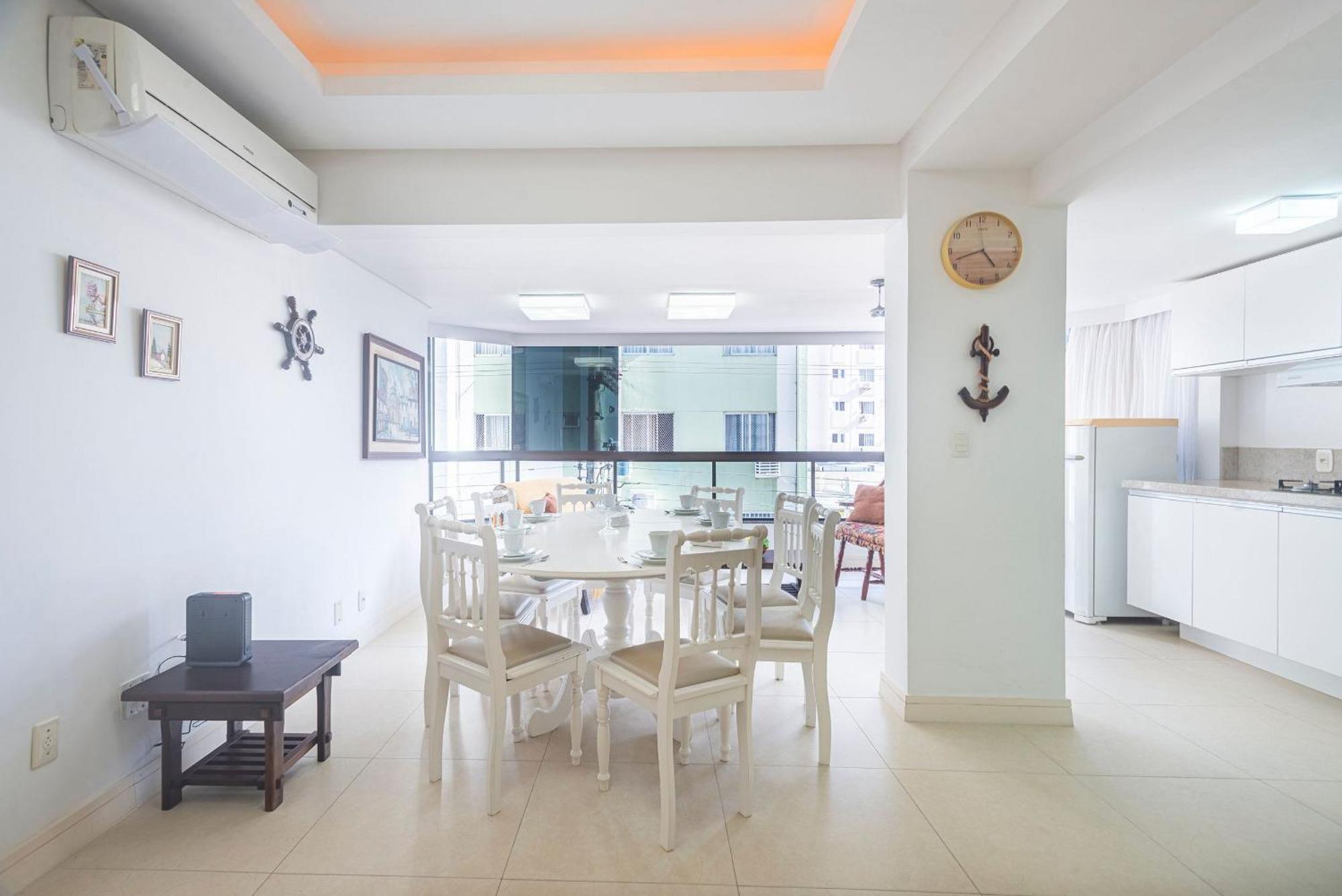 Apartamento Clda021 - Amplo Apto Todo Climatizado No Centro 3q Balneario Camboriu